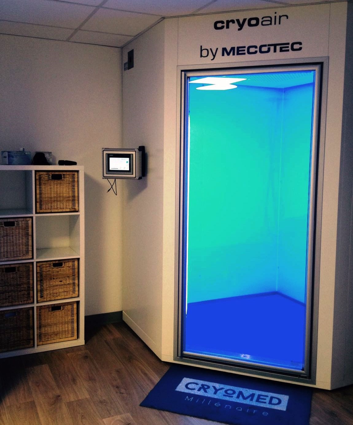 Centre Cryothérapie Corps entier montpellier millénaire froid cryo mecotec